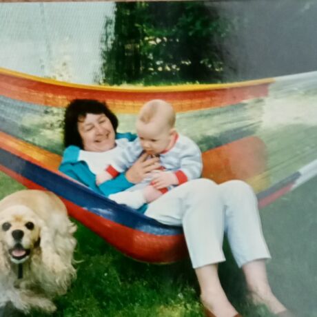 Hammock on a Sunny Fall Day